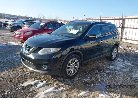 2014 Nissan Rogue Sl from USA, damaged, VIN 5N1AT2MV4EC763377